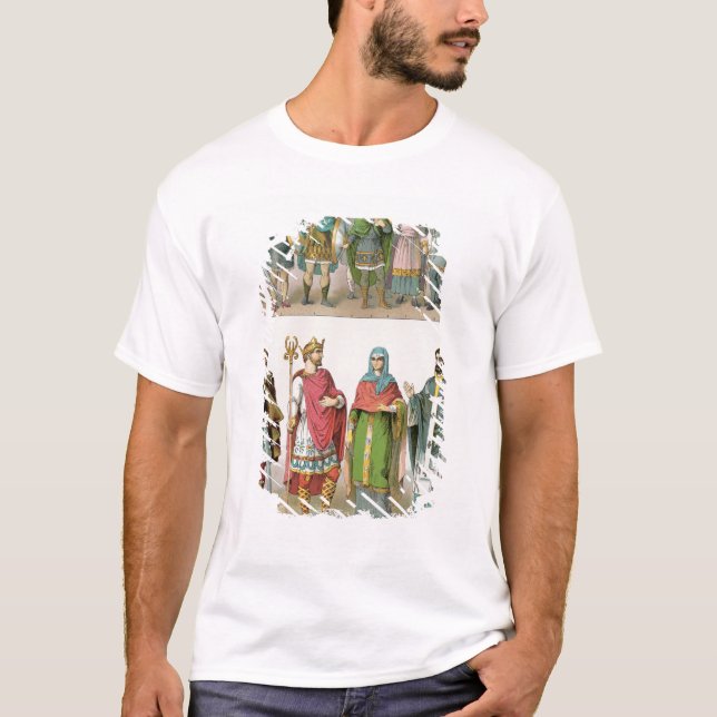 Anglo-Saxon klänning T-shirt (Framsida)