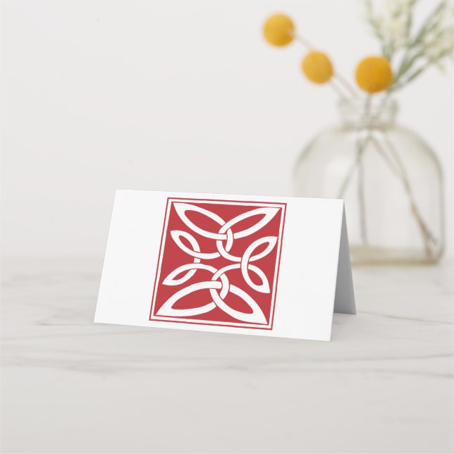 Anglo-Saxon Knot Placeringskort (Framsida)