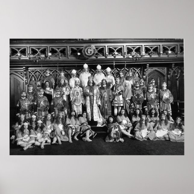 Anglo-Saxon Lodge, 1902 Poster (Framsidan)