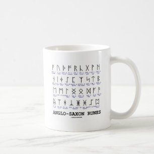Anglo-Saxon runor (språkvetenskapkryptografi) Kaffemugg