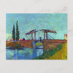 Angloisen överbryggar på Arles av Vincent Van Gogh Vykort