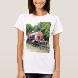 Ånglok från amerikansk vintage t shirt