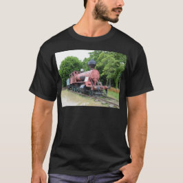 Ånglok från amerikansk vintage tee shirt