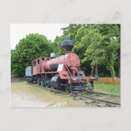 Ånglok från amerikansk vintage vykort