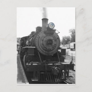 Ånglok nr 40 vykort
