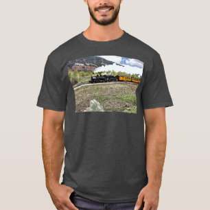 Ånglokomotiv Durango och Silverton Railroad T Shirt