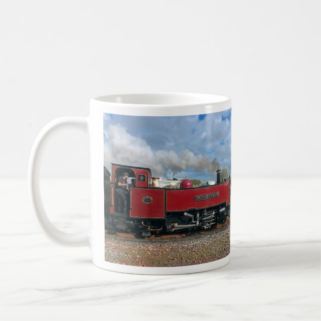 ÅNGLOKOMOTIV KAFFEMUGG (Vänster)