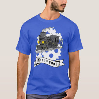 Ånglokomotiv steampunk t shirt