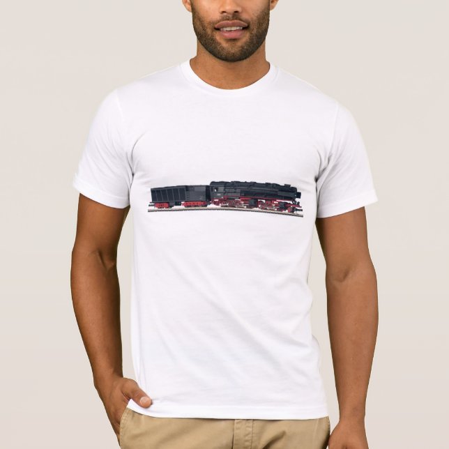 Ånglokomotiv T-Shirt (Framsida)
