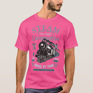 Ånglokomotiv tåg 1 t shirt
