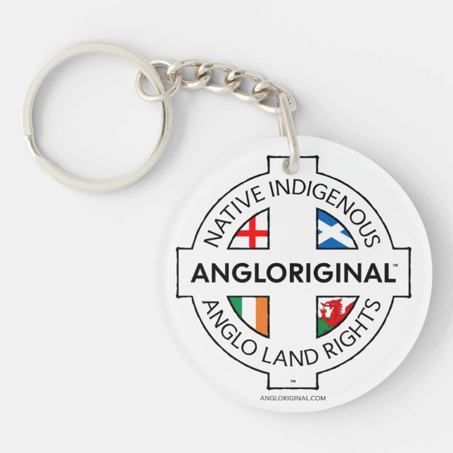 Angloriginal™ 4 Nations markrättigheter Akryl (Framsidan)