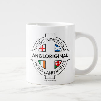 Angloriginal™ 4 Nations Markrättigheter Jätte Mugg Jumbo Mugg