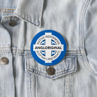 Angloriginal™ Skotsk markrättighet nålbackknapp Knapp