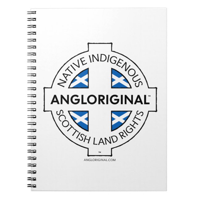 Angloriginal™ Skotskt Spiralblock för Markrättighe (Framsidan)