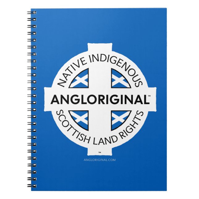 Angloriginal™ skotskt spiralblock med markrättighe (Framsidan)