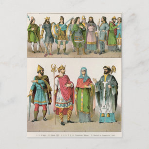anglosaxisk resväg vykort