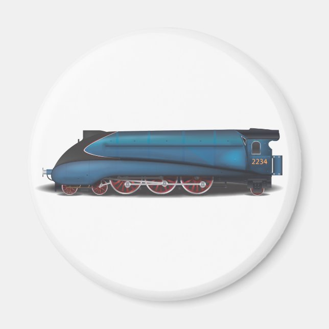 Ångmaskin Magnet (Framsidan)