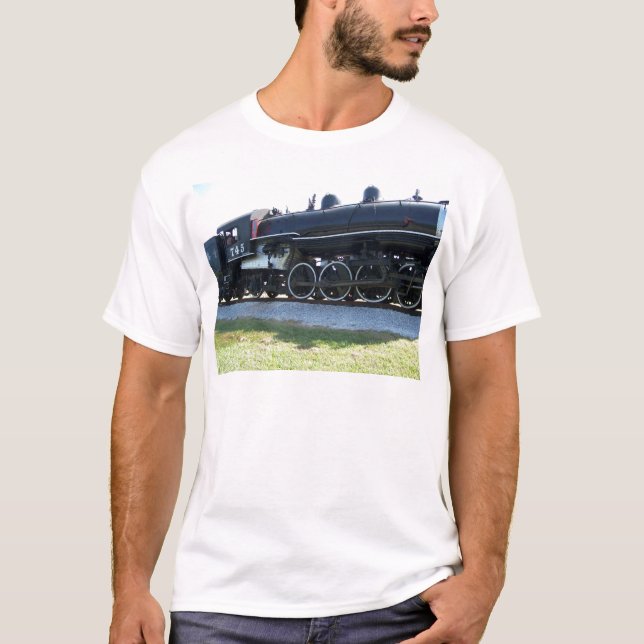 Ångmaskin Tee Shirt (Framsida)