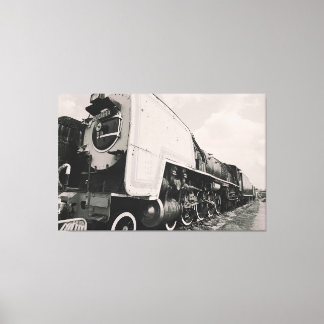 Ångmotor Canvastryck (Framsida)