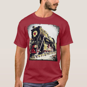 Ångmotor Diesel Locomotive Tåg T Shirt