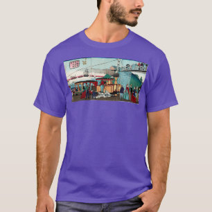 Ångmotor i Järn järnvägen vid Takanawa Ikke T Shirt