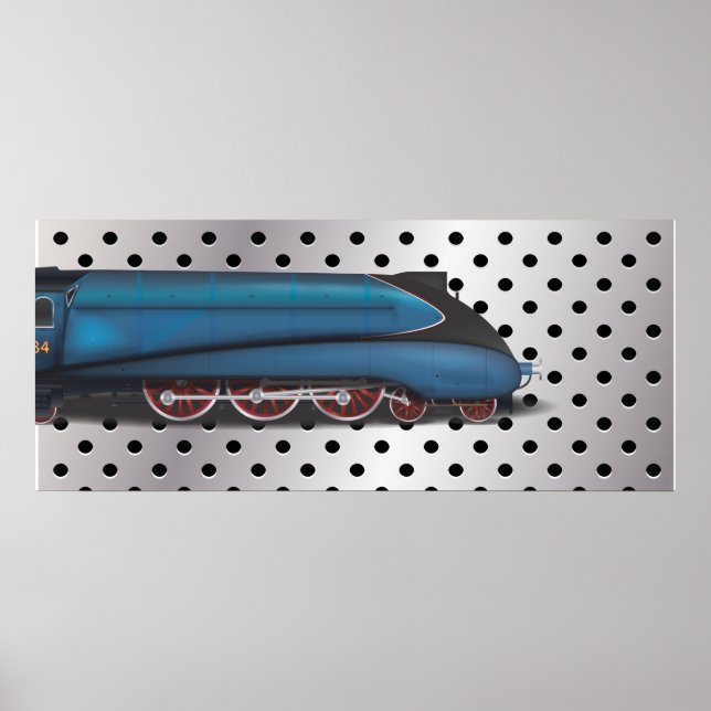 Ångmotor Poster (Framsidan)