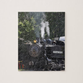 Ångmotor Tåg Jigszle Puzzle Pussel