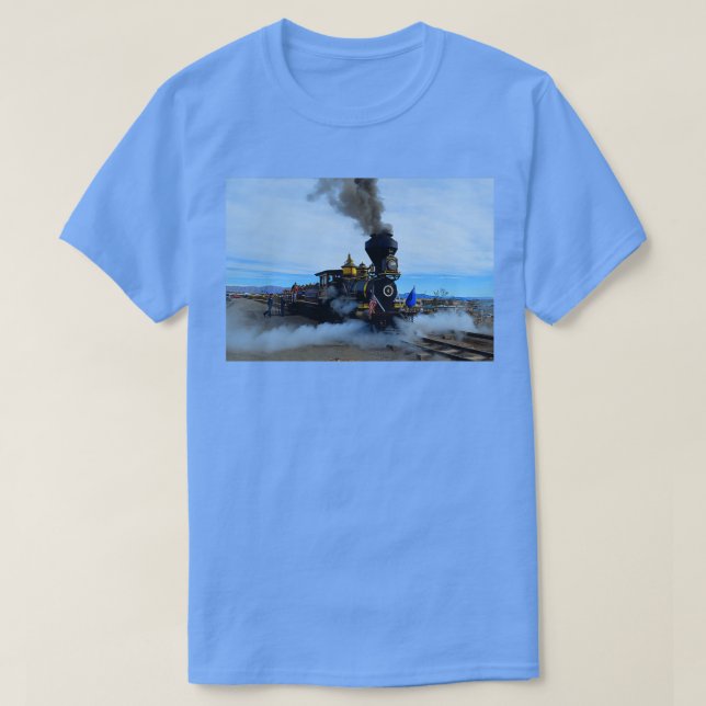Ångmotor Tåg T Shirt (Design framsida)