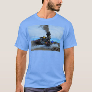 Ångmotor Tåg T Shirt
