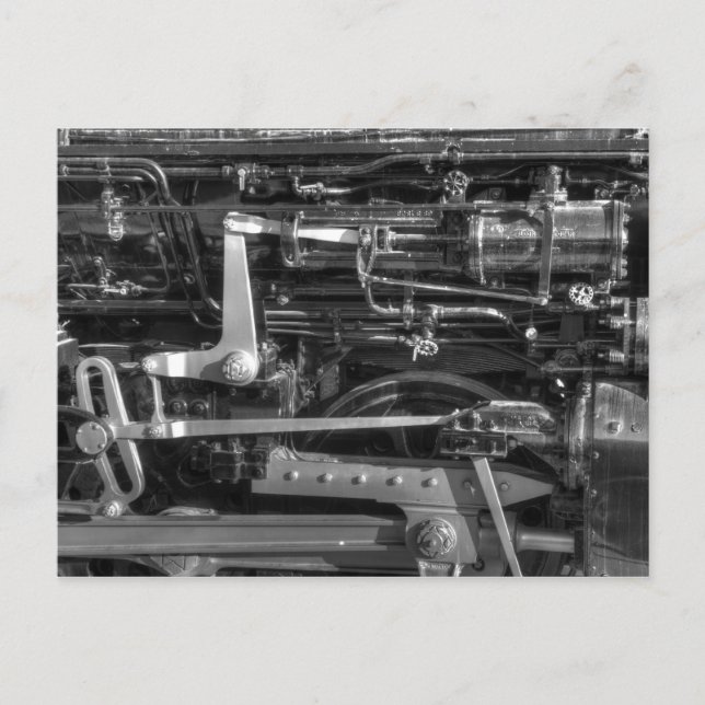 Ångmotor Vykort (Framsida)