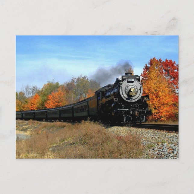 Ångmotor Vykort (Framsida)