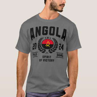 Angola 2024 Sportarna Älskare T Shirt