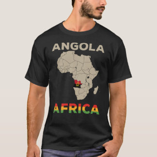 Angola-Afrikan T Shirt