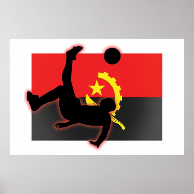 Angola Bicycle Kick Poster (Framsidan)