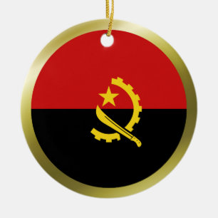 Angola Flagg Ornament
