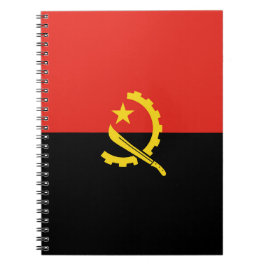 Angola flagga anteckningsbok