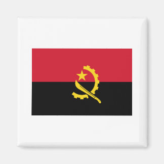 Angola flagga AO Magnet