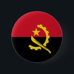 Angola Flagga Button Knapp<br><div class="desc">Knapp med Flagga Angola,  Republiken Angola.</div>