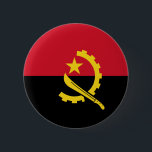 Angola Flagga Button Knapp<br><div class="desc">Knapp med Flagga Angola,  Republiken Angola.</div>