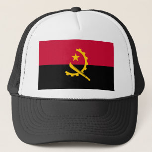 Angola Flagga Keps