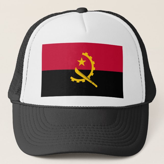 Angola Flagga Keps (Framsida)