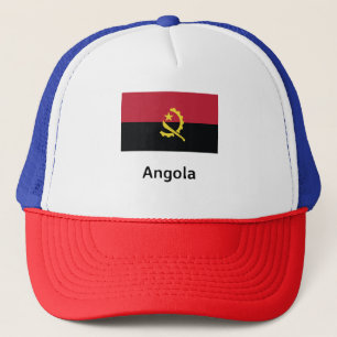 Angola Flagga Keps