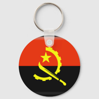 Angola flagga nyckelring