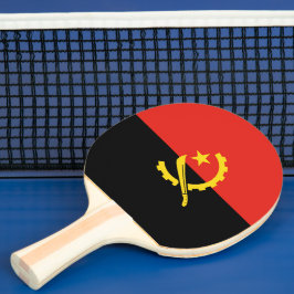 Angola flagga pingisracket