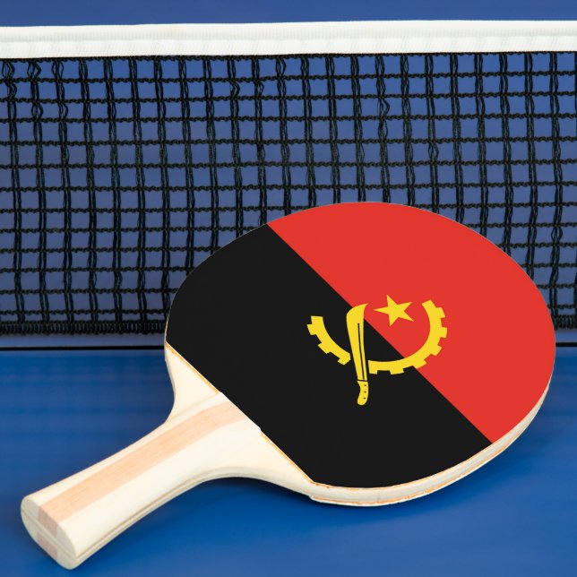 Angola flagga pingisracket (Insitu)