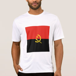Angola flagga t shirt
