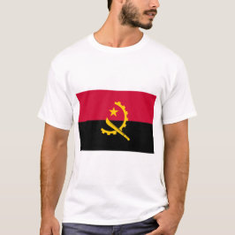 Angola Flagga T Shirt
