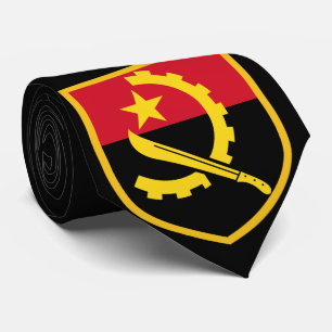 Angola Flagga Tie Slips