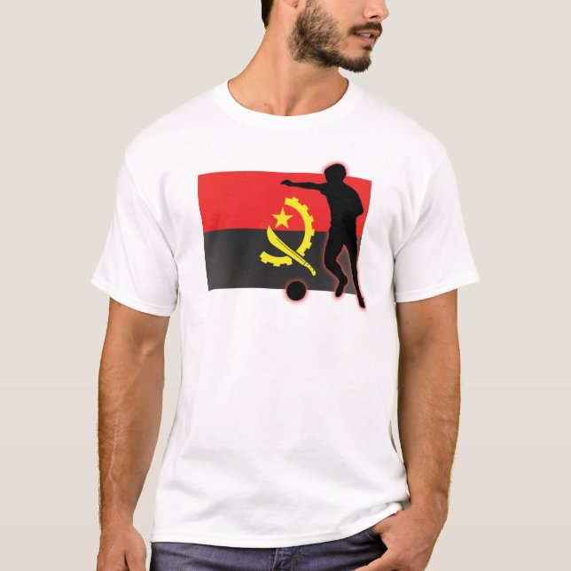 Angola fotbollslagman t shirt (Framsida)