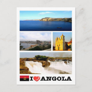 Angola - I Kärlek - Vykort